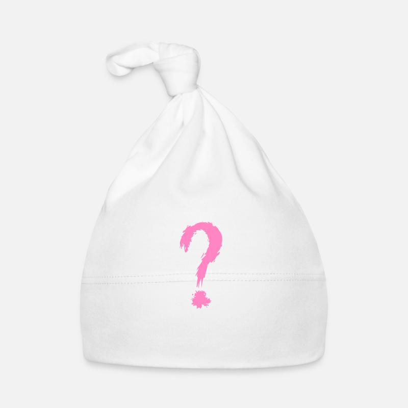 Question mark Organic Baby Cap