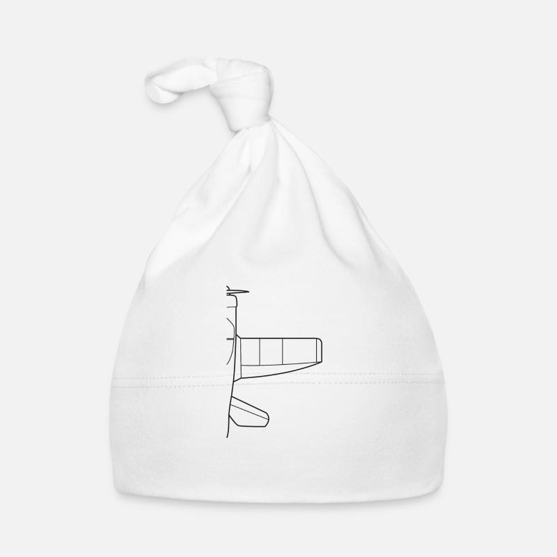 Flugzeug Baby Bio-Mütze
