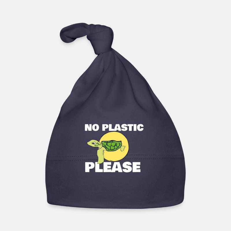 No Plastic Please Organic Baby Cap