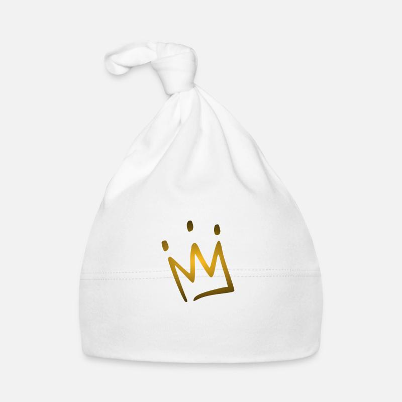 Krone Baby Bio-Mütze