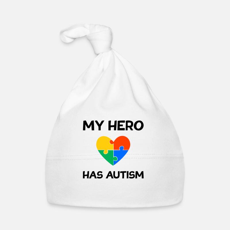 Mon héros est conscient de l'autisme Bonnet bio Bébé