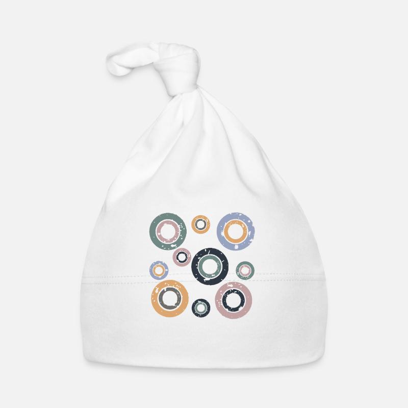 Kreise retro Baby Bio-Mütze