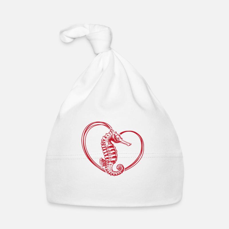 Seepferd Baby Bio-Mütze
