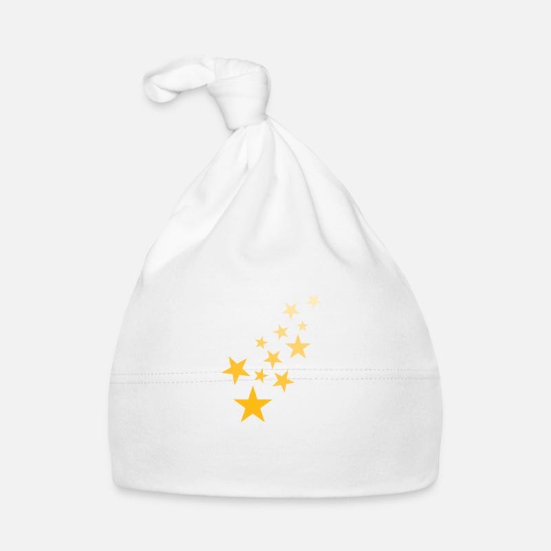 Stern Sternchen Muster Sternenhimmel Baby Bio-Mütze