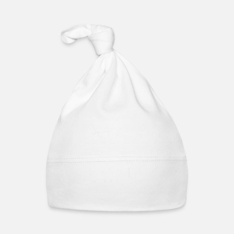 Skydiving | Skydive skydiving gift ideas - Organic Baby Cap - white