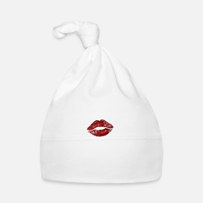 lipstick Organic Baby Cap