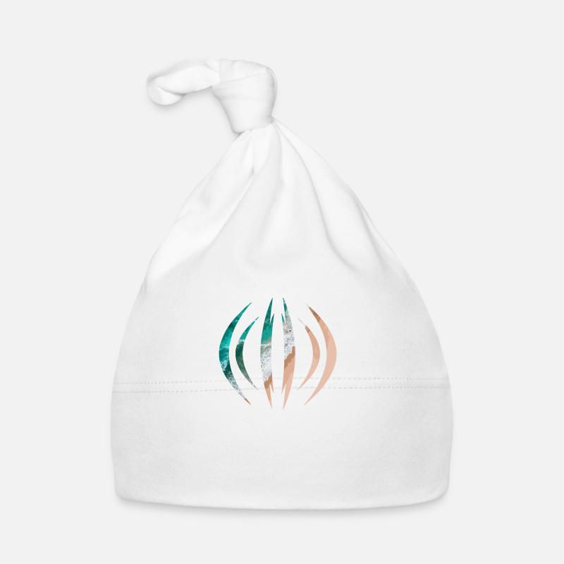 mer - Bonnet bio Bébé - blanc