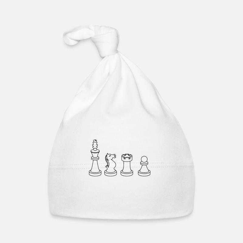 Schach Baby Bio-Mütze