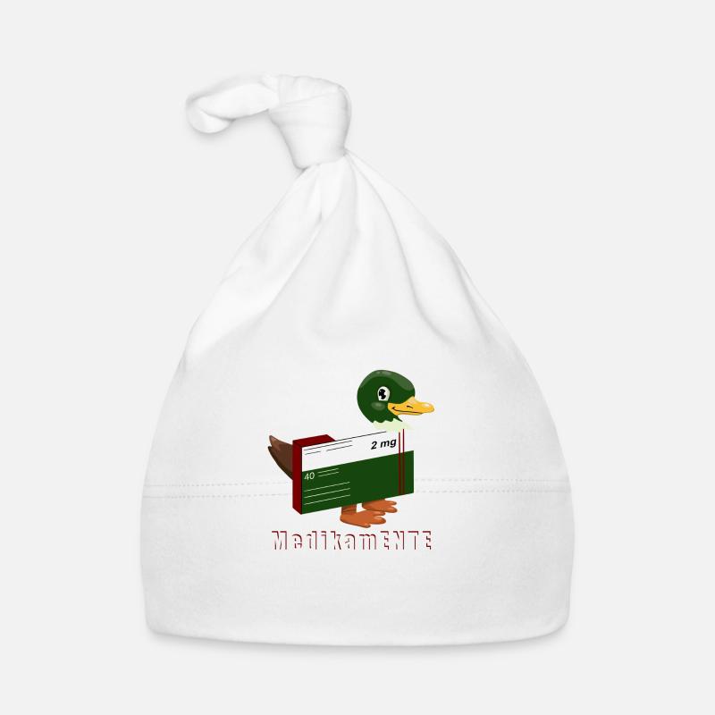 Medikamente Ente Baby Bio-Mütze