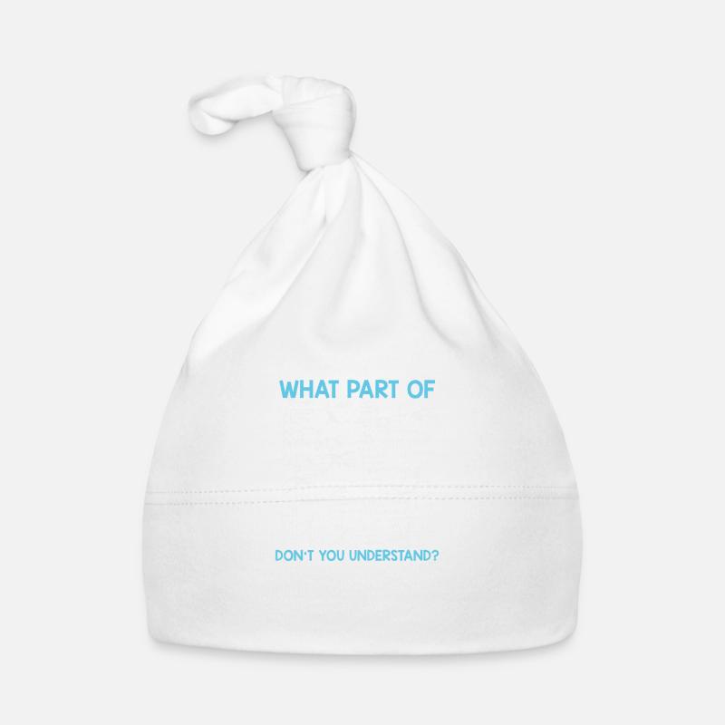 Mathématicien | Cadeaux mathématiques pour étudiants Bonnet bio Bébé