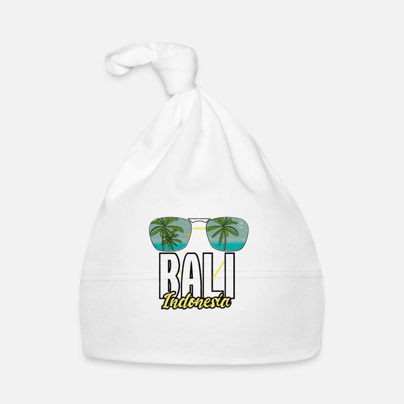 Bali Erinnerungen Geschenkidee Baby Bio-Mütze