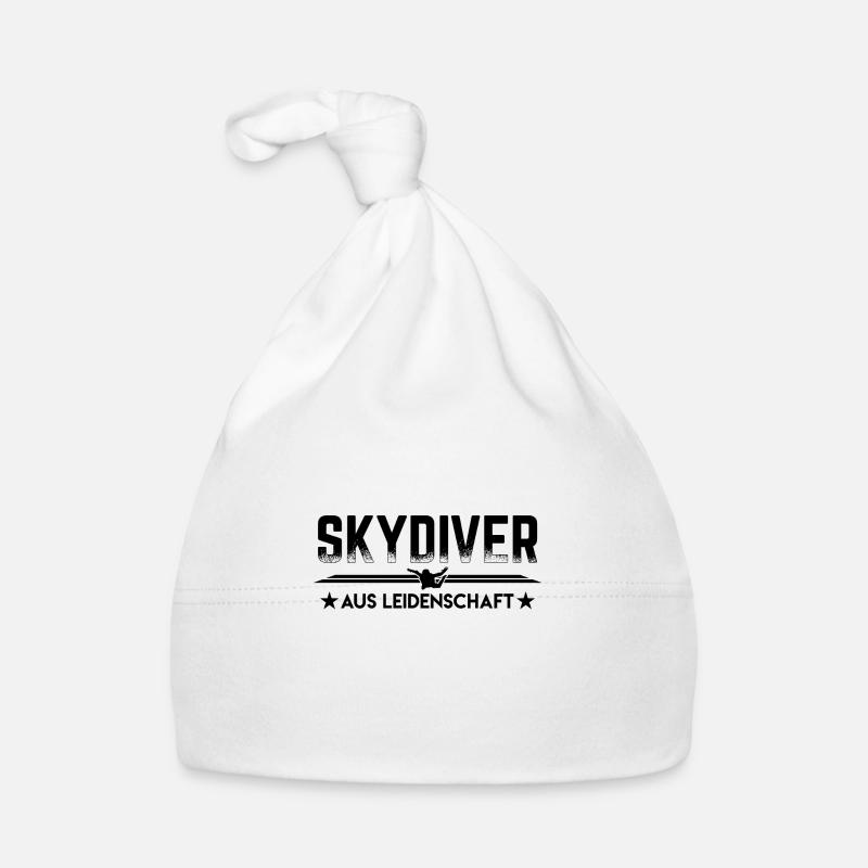 Fallschirm | Skydive Indoor Skydiving Geschenkidee Baby Bio-Mütze