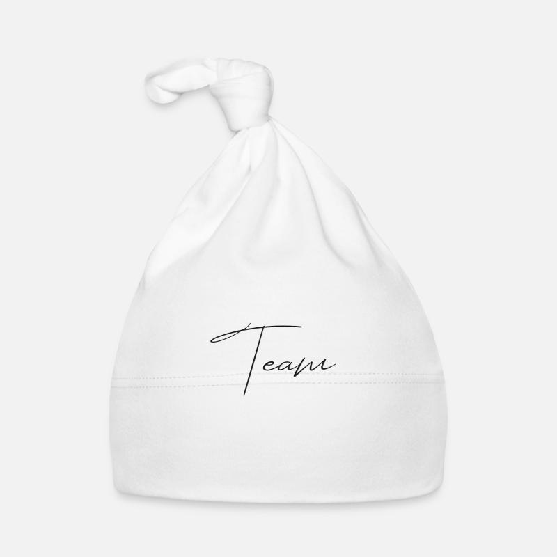 équipe - Bonnet bio Bébé - blanc