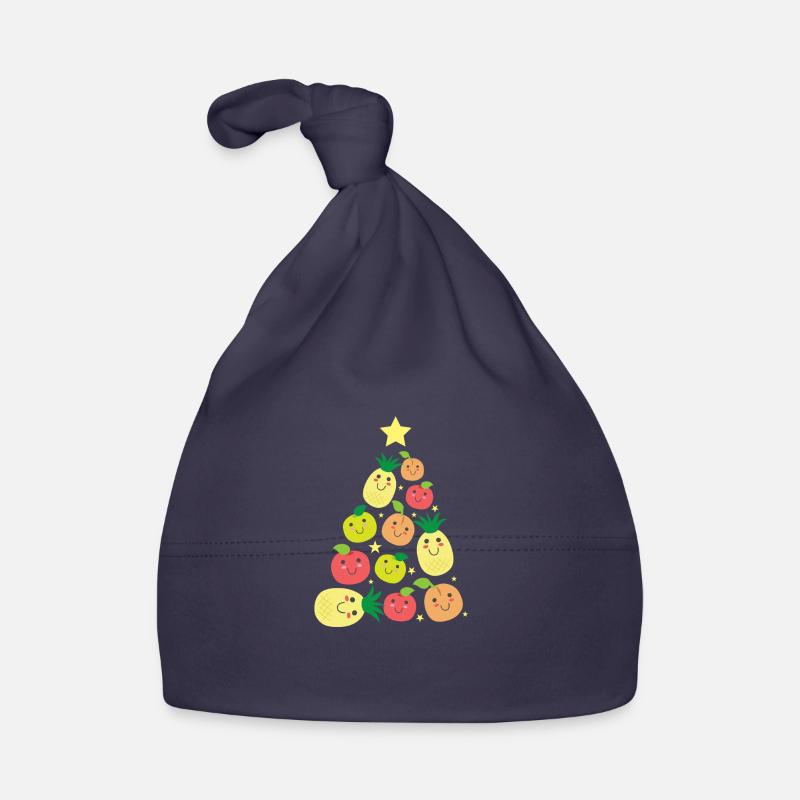 Gesunder fruchtiger Weihnachtsbaum Baby Bio-Mütze