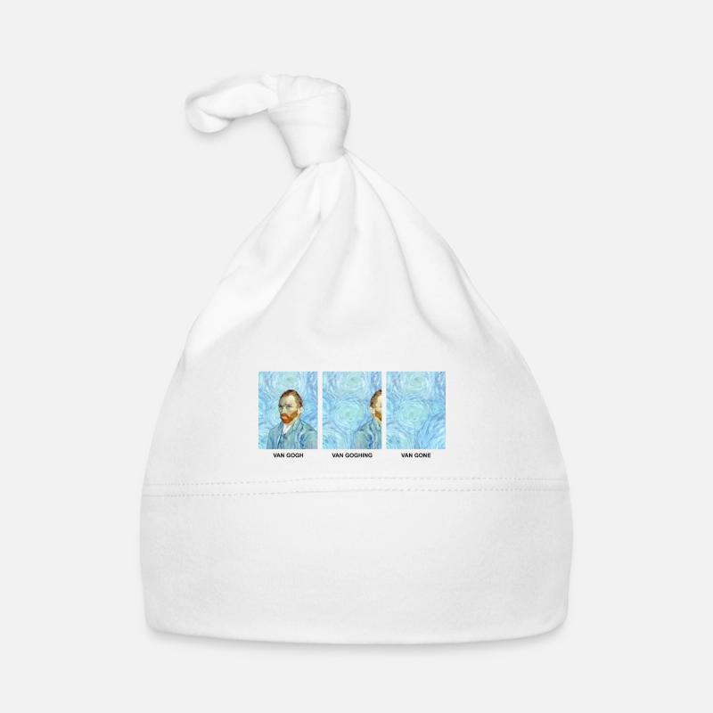 Sarkasmus Van Gogh Wortspiel Geschenk Baby Bio-Mütze