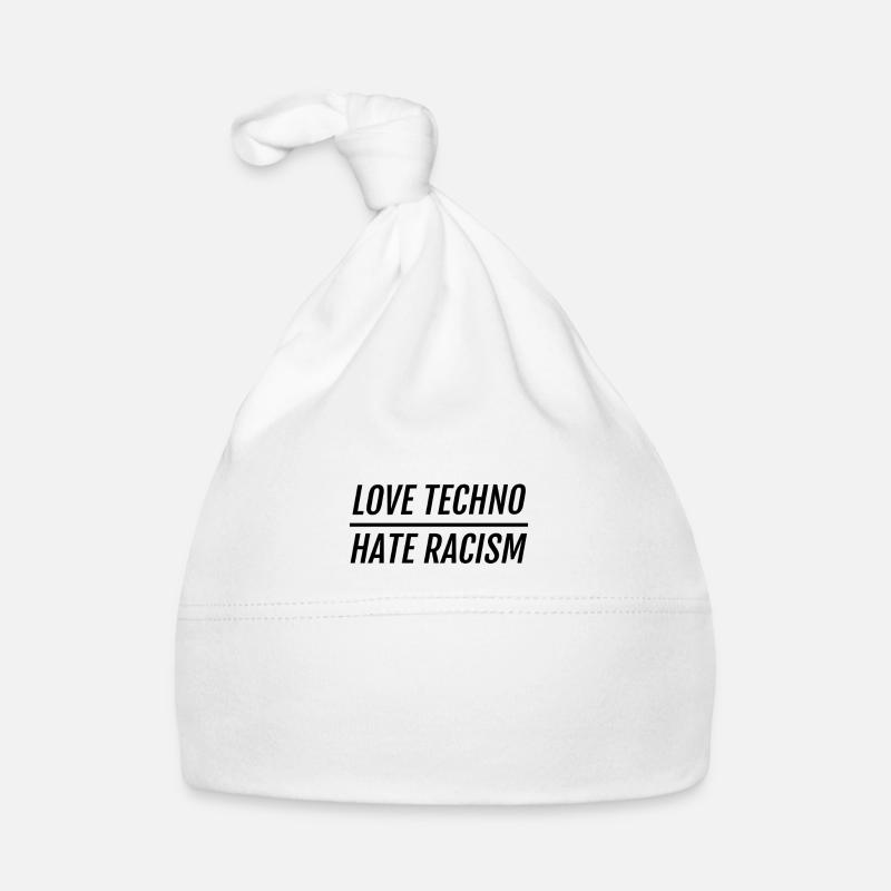 Hate Racism Baby Bio-Mütze