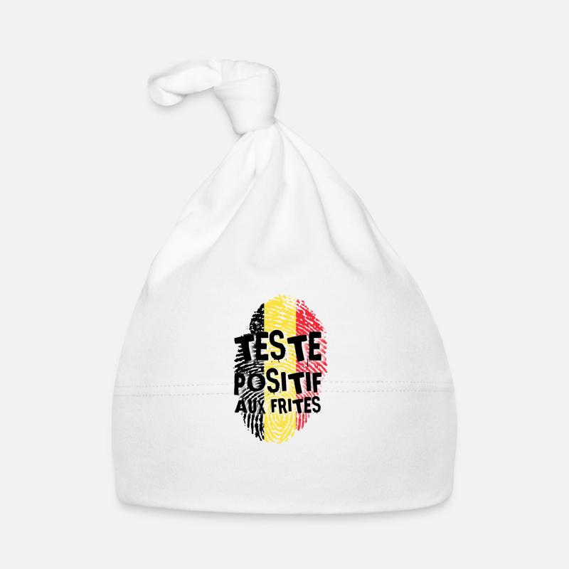 Testé positif aux frites Bonnet bio Bébé