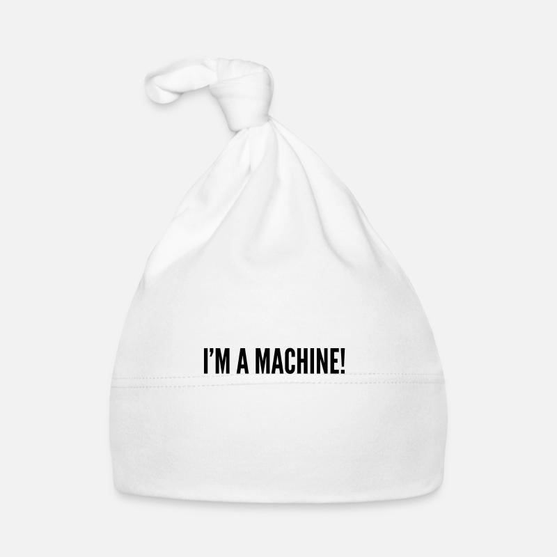 I'm a machine ! Bonnet bio Bébé