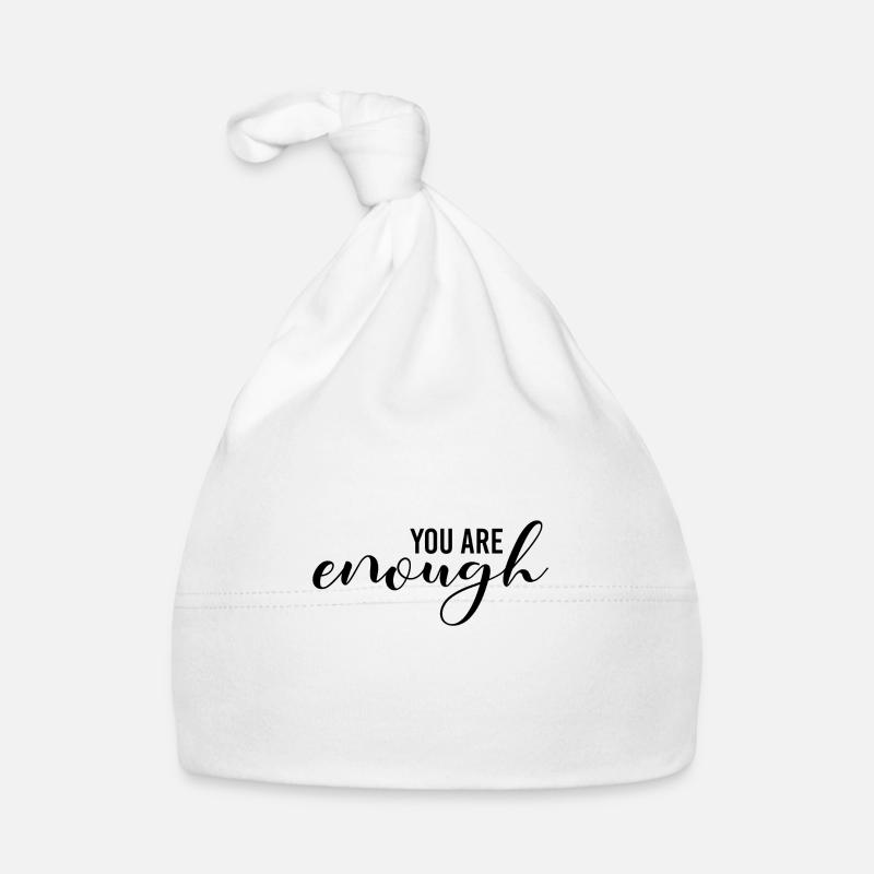 Vous êtes enough Bonnet bio Bébé