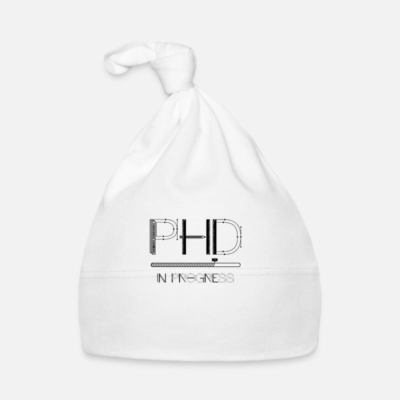 PHD IN BEARBEITUNG - Baby Bio-Mütze - Weiß