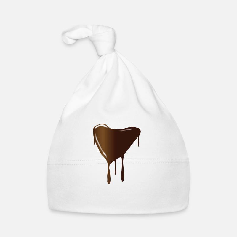 Cœur de chocolat fondant Bonnet bio Bébé