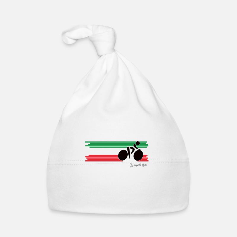 cyclist italy Organic Baby Cap