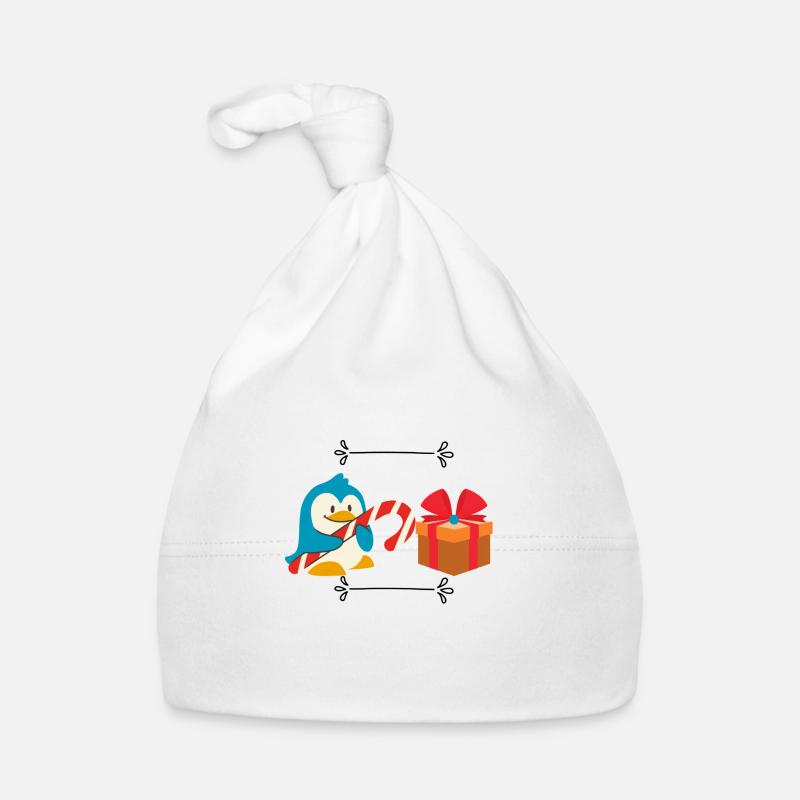 Weihnachtsgeschenk - Weihnachtsgeschenk Baby Bio-Mütze