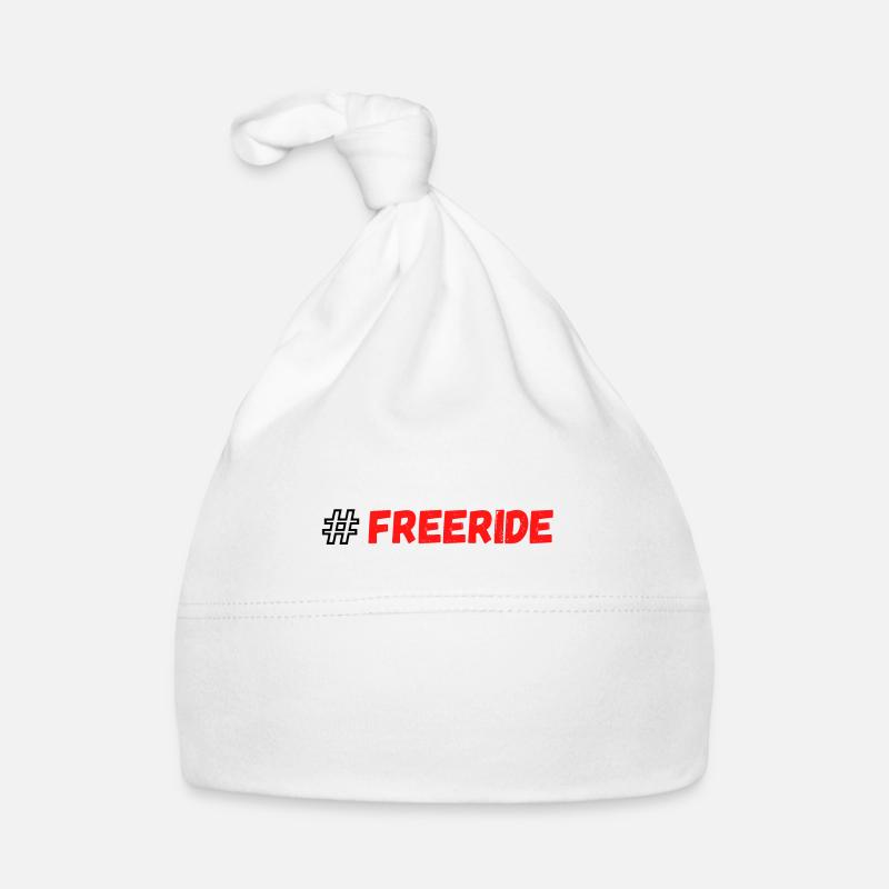 Hashtag freeride Bonnet bio Bébé