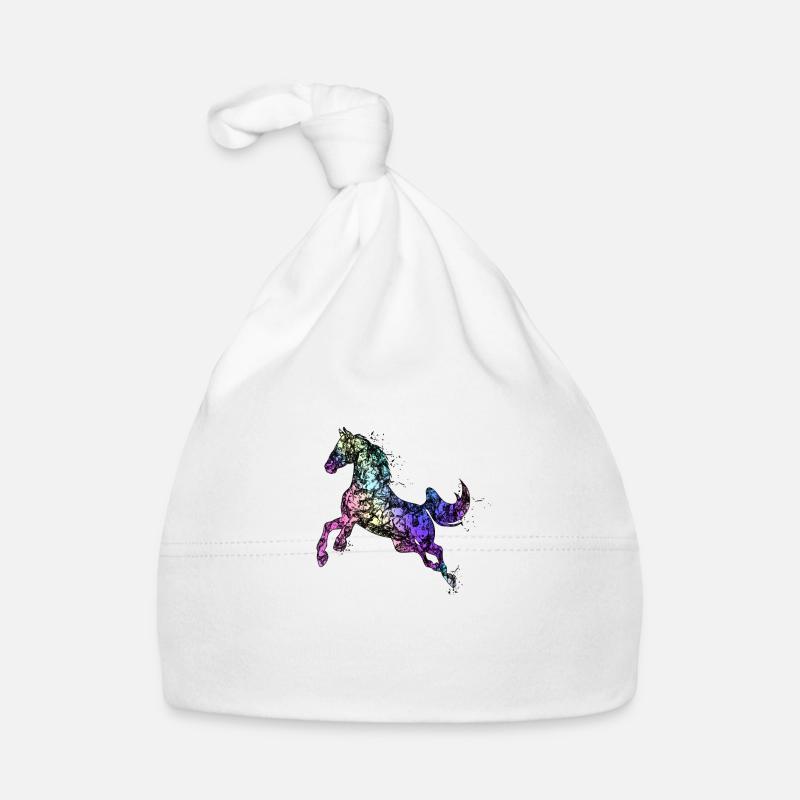 Pferd Horse Baby Bio-Mütze