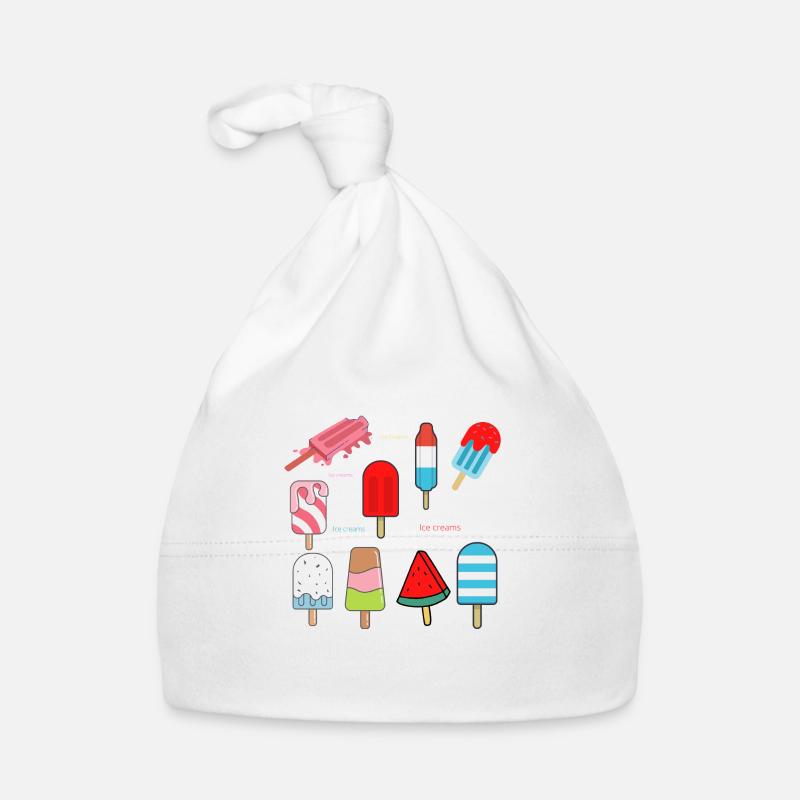 GLACES Bonnet bio Bébé