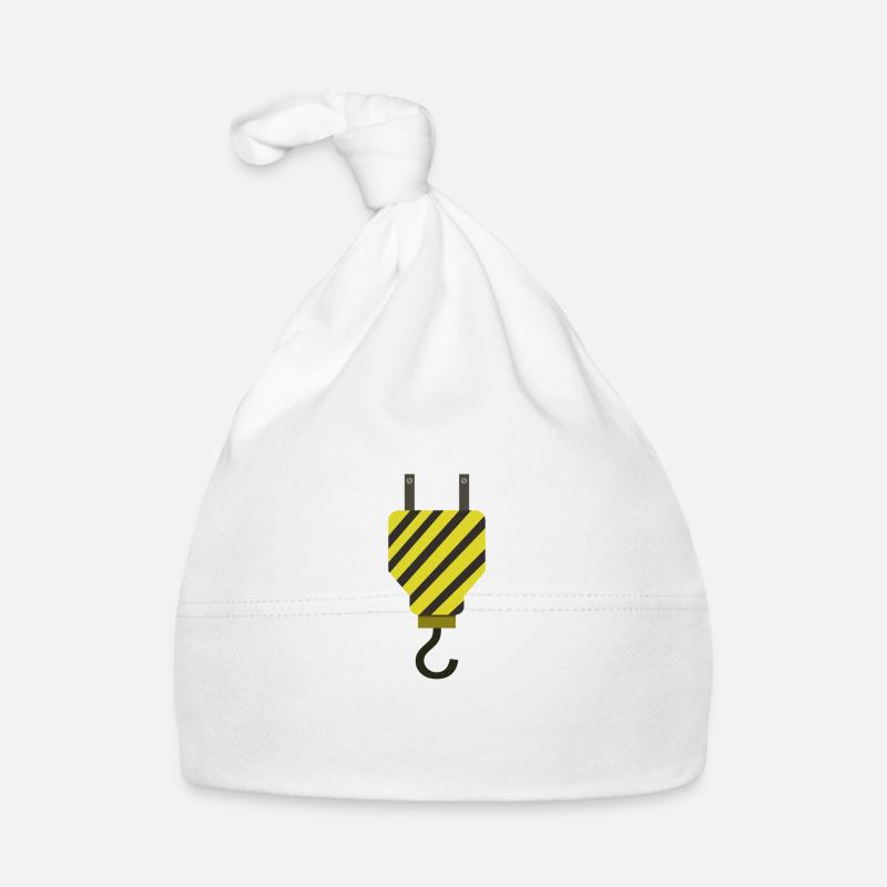 crochet de grue Bonnet bio Bébé