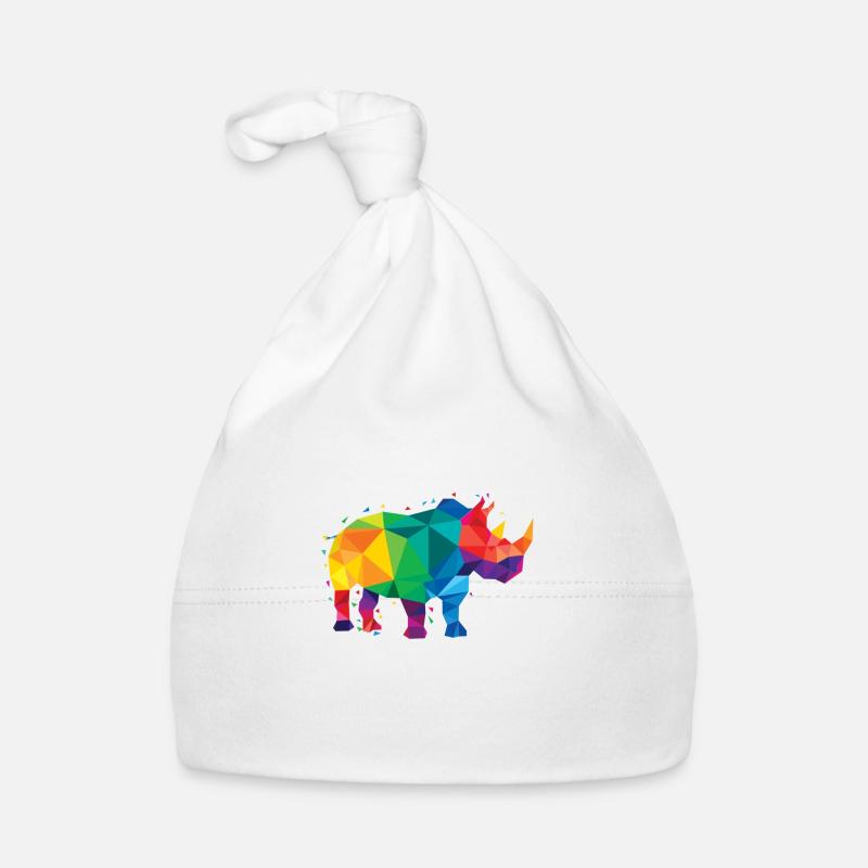 Chubby Unicorn bunt Baby Bio-Mütze