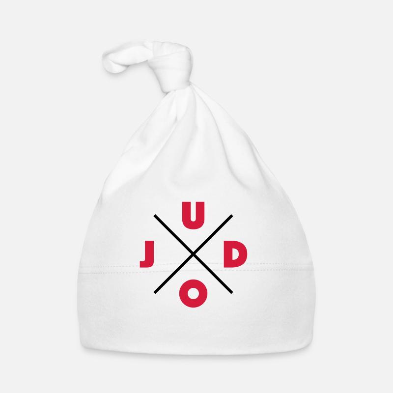 Judo - Baby Bio-Mütze - Weiß