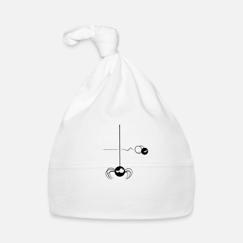 Beth l'araignée - La Mouche qui passe Bonnet bio Bébé