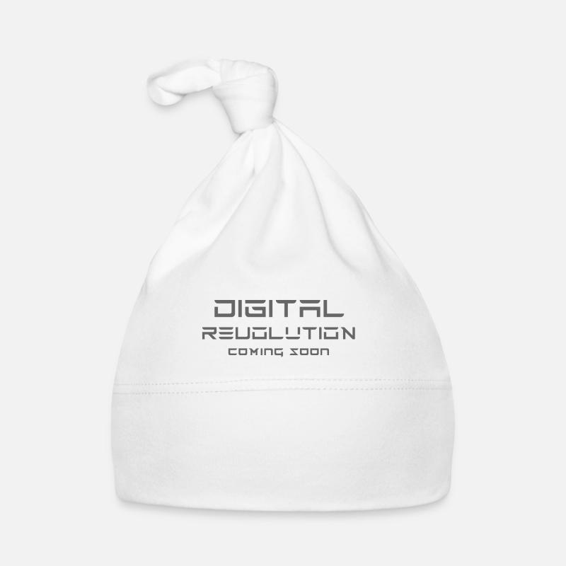 RÉVOLUTION NUMÉRIQUE Bonnet bio Bébé