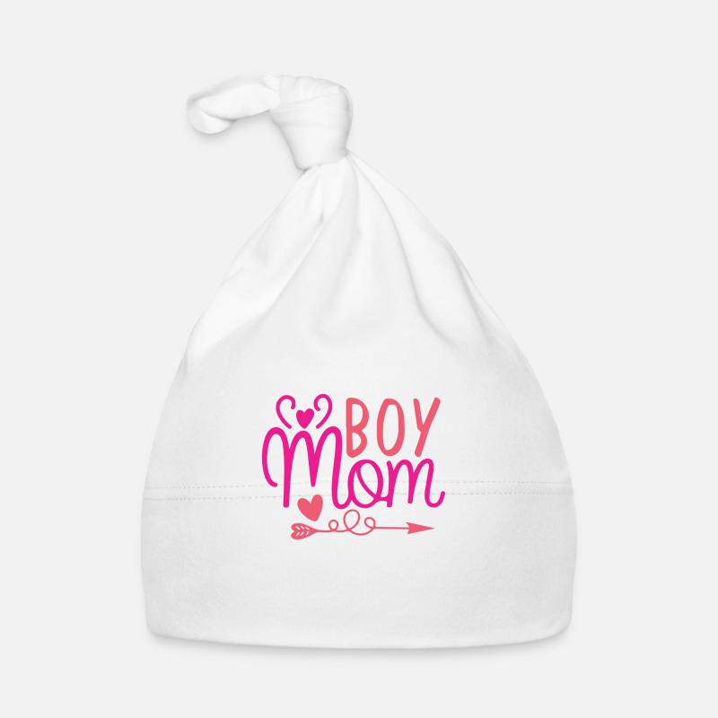 Junge Mutter Baby Bio-Mütze