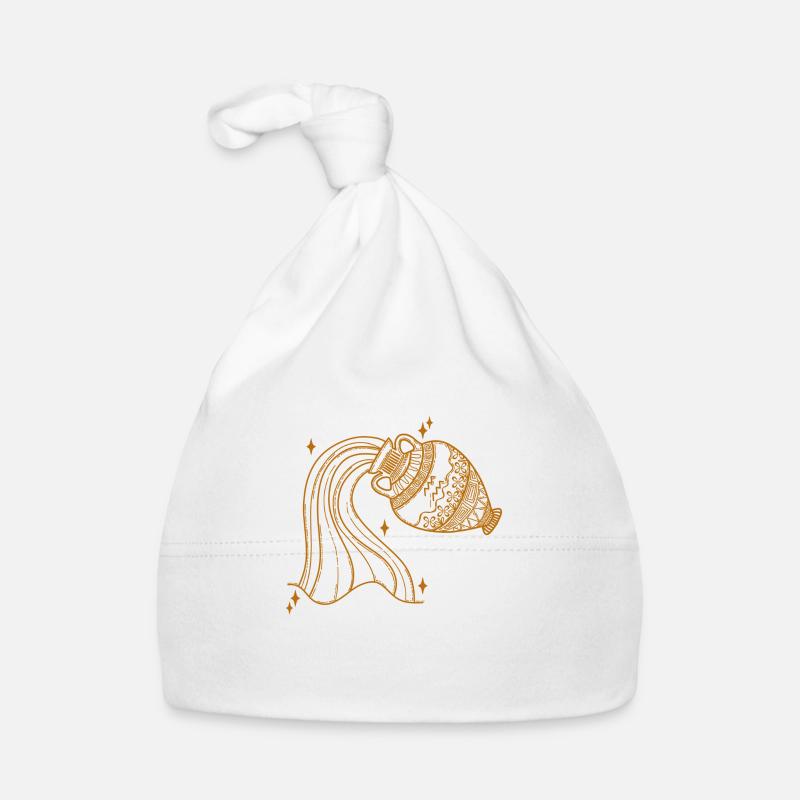 Wassermann Sternzeichen Baby Bio-Mütze