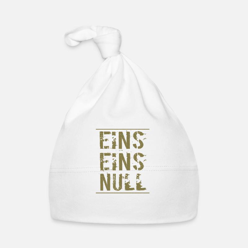 EINS EINS NULL - 110 Polizei (vintage) Baby Bio-Mütze