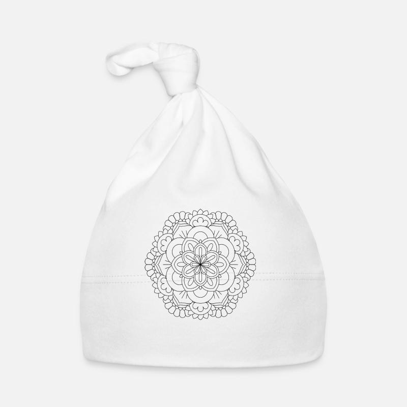 Mandalas For Peace Baby Bio-Mütze