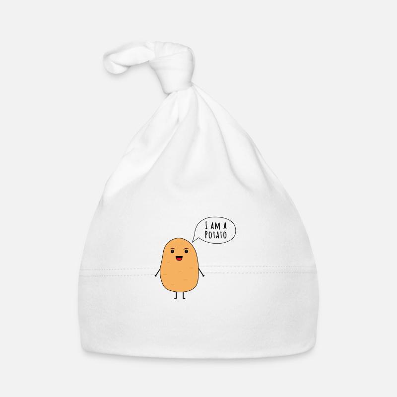 Ich bin eine Kartoffel Baby Bio-Mütze