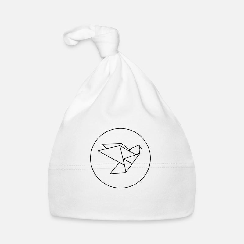 Vogel Origami Baby Bio-Mütze