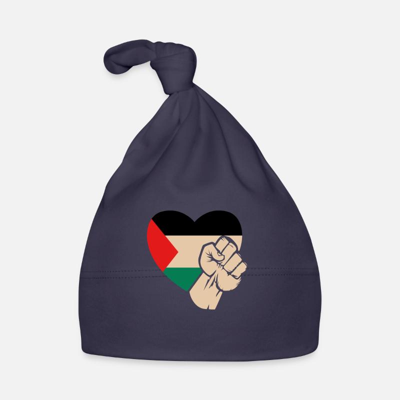 Lutte pour la Palestine Bonnet bio Bébé