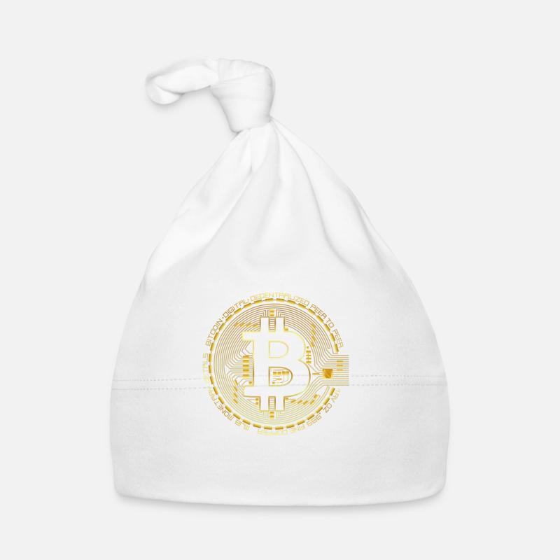 Bitcoin Organic Baby Cap