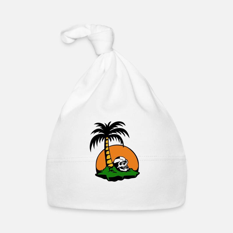 Crâne de plage Bonnet bio Bébé
