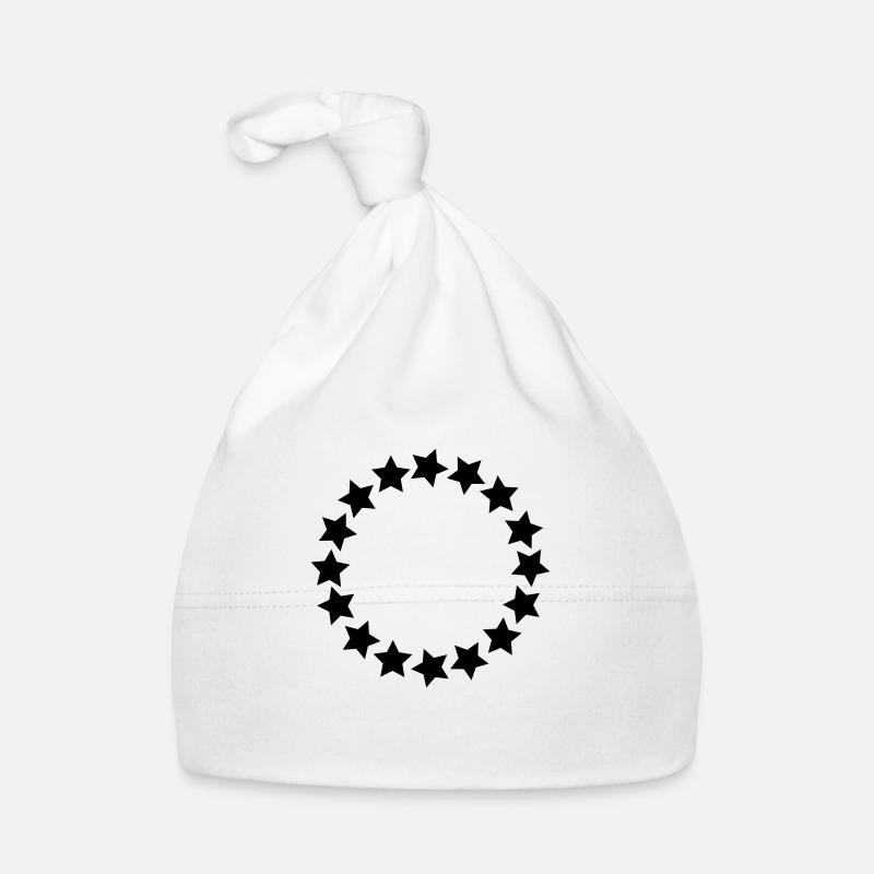Sternenkreis alle Farben Baby Bio-Mütze