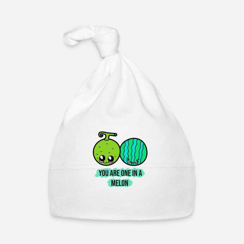 Melone Baby Bio-Mütze