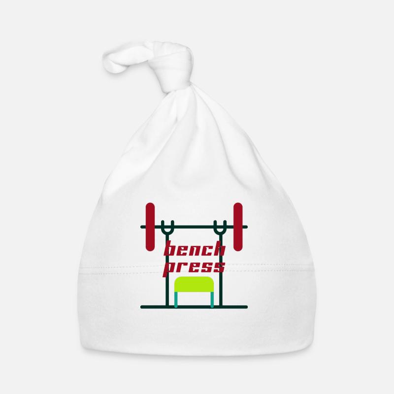 Bench Press Organic Baby Cap