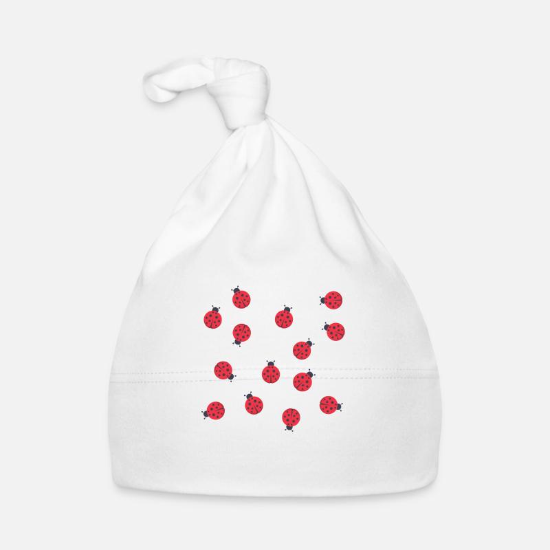 Marienkäfer Baby Bio-Mütze