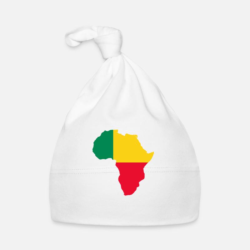 Drapeau du Bénin Bonnet bio Bébé