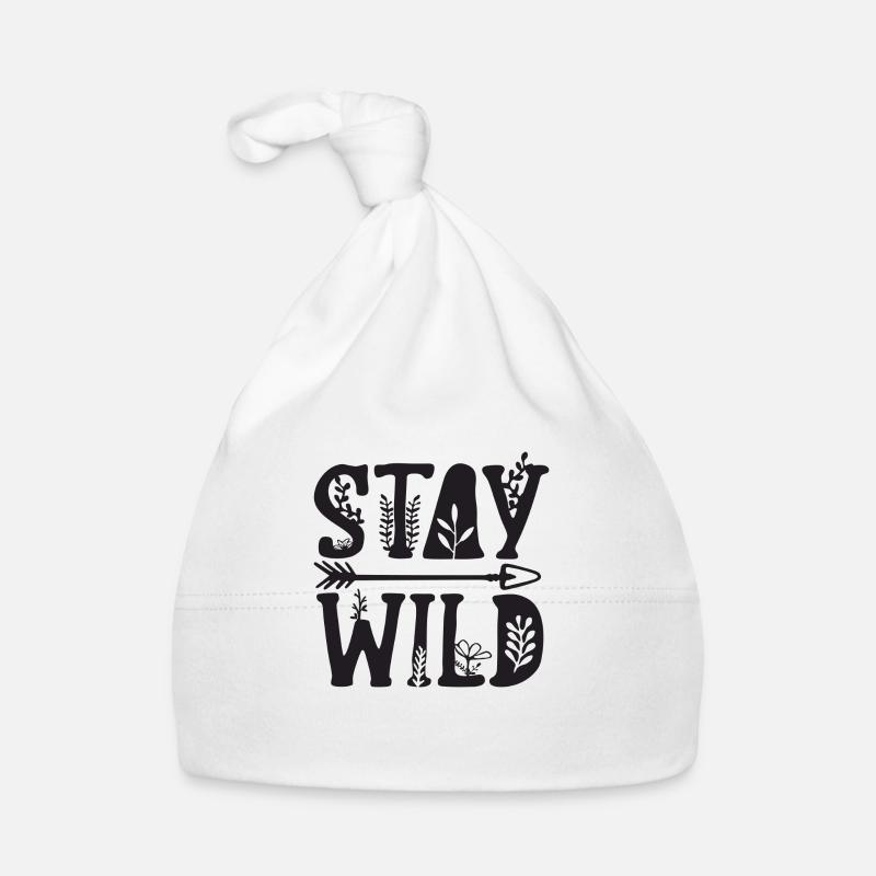 stay wild Organic Baby Cap